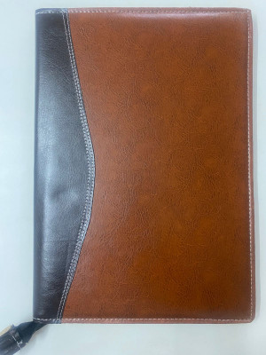 RDT PU Leather PORTFOLIO FILE(Set Of 1, Brown, Black)