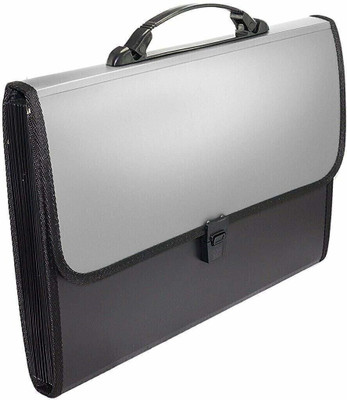 Universal Buyer Plastic Folder(Set Of 1, Black)