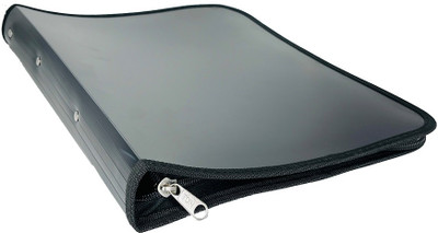 SAYA PVC File Folder(Set Of 5, Black)