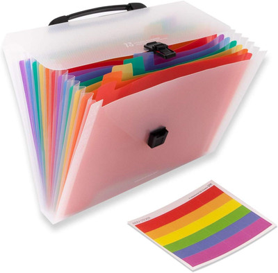 jamunesh enterprise Plastic File Folder(Set Of 1, Multicolor)