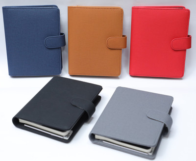 PLANFIX PLANFIX PREMIUM PU A6 FOLDER CALCULATOR WITH SPIRAL NOTE BOOK(Set Of 1, Any COLOUR)