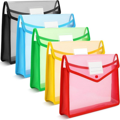 TOTAM Plastic FILE FOLDER(Set Of 1, Grey)