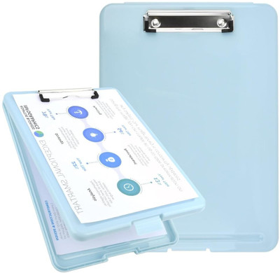 Climberty PP::Plastic File Folder(Set Of 1, Blue)