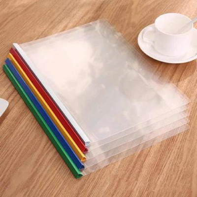 KRISHVIA PLASTIC Plastic office file Side Strip (Set Of 10, Multicolor)(Set Of 10, Multicolor)