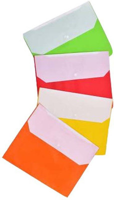 Greeshma Plastic POLYPOLINE DOCUMENT FOLDER(Set Of 5, Multicolor)