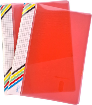 aarpee Report file | A4 size | Lightweight & durable Document Holder for Presentations, Projects & Reports(Set Of 10, Red)