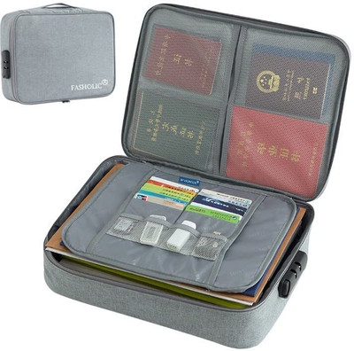 Sahaj Enterprise Polyester bag(Set Of 1, Black, Grey)