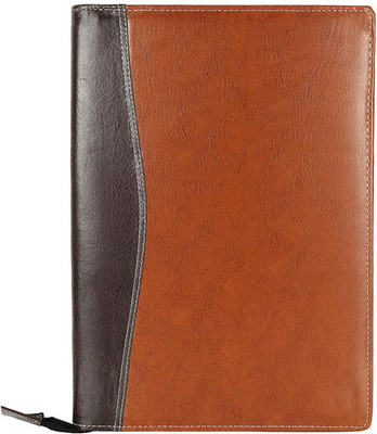 TRENDY ONE PU Leather Multipurpose File Folder/ Multipurpose Professional document file(Set Of 1, Multicolor)