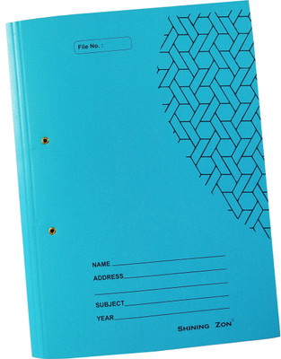 SHINING ZON Cardboard Cobra Clip Paper Spring File For Documents Certificates(Set Of 30, Blue)