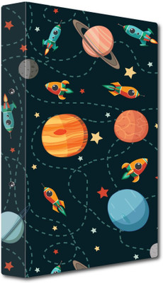 Nourish Cardboard Punchless File Folder(Set Of 1, Space black)