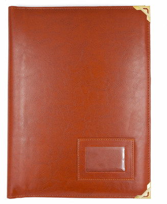 ASRAW Faux Leather Multipurpose Punchless Clip Fancy Certificate File Folder Document Holder for Certificates, Marksheets, Degrees, Interview Portfolio- School And Office Use(Set Of 1, Brown) ASRAW Faux Leather Multipurpose Punchless Clip Fancy Certificate File Folder Document Holder for Certificates, Marksheets, Degrees, Interview Portfolio- School And Office Use(Set Of 1, Brown)