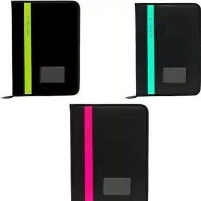 LKA LEATHER Faux Leather Waterproof File Folder Set of 3 A4 Size Document Holder(Set Of 3, Multicolor)