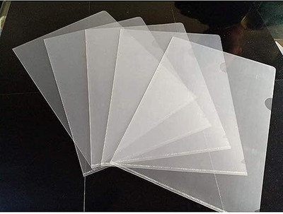 Raghav Collection Plastic Sheet protector(Set Of 24, Transparent)