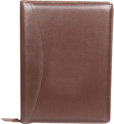 Sukeshcraft Rexine A4 File Folders for Certificates Documents Bag(Set Of 1, Brown)
