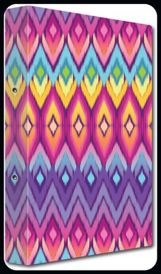 Nourish Cardboard Punchless File Folder(Set Of 1, Ikat colourful)