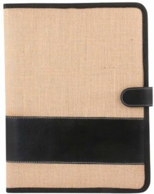 Alhil paper File Folder(Set Of 1, black and beige)