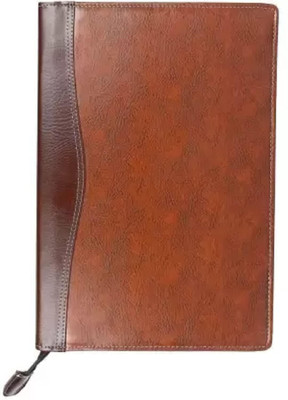 Avighan PU Leather Stationary(Set Of 1, Brown)