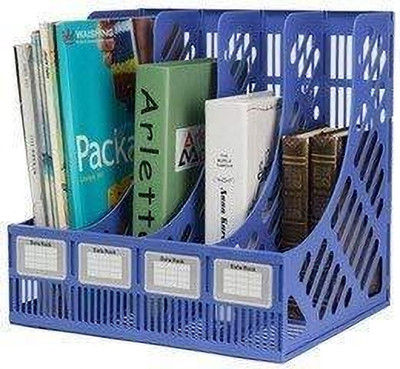 ZWEELAY plastic file holder(Set Of 1, Multicolor)