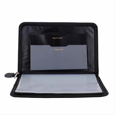 Leffit Leather file folder(Set Of 1, Multicolor)