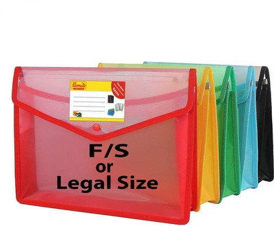 FileMate Document Gote Bag for Office Purpose (Pack of 5)(Set Of 5, Multicolor)
