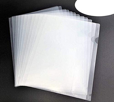 NSSP Plastic A4 Size(Set Of 50, Transparent)