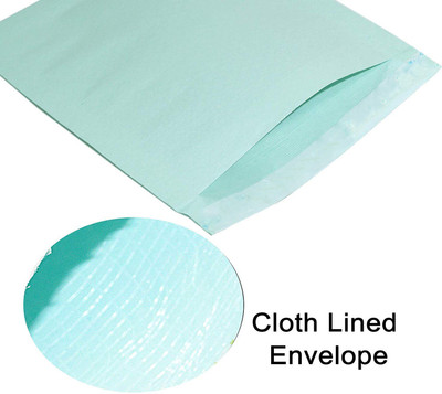 SHINING ZON GREEN POLYNET ENVELOPE GREEN POLYNET ENVELOPE(Set Of 25, Green)