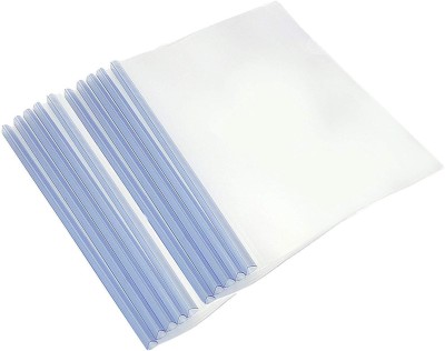 NSSP Plastic Plastic Stick File(Set Of 100, Transparent)