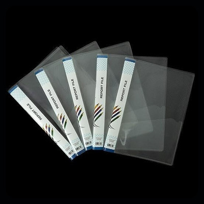 YourStationeryHouse Plastic Report File Folder(Set Of 10, Transparent)
