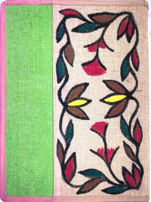 Jharcraft Jute Jute file Folder(Set Of 1, Green)