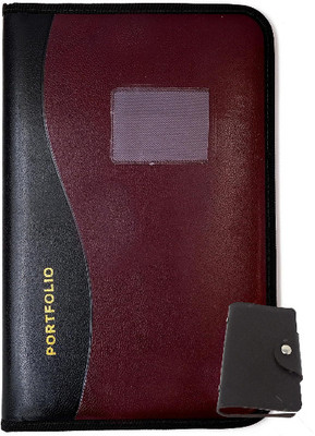 Leffit Leather file folder(Set Of 1, Brown)