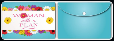 Nourish Plastic Document Folder(Set Of 1, Multicolor)