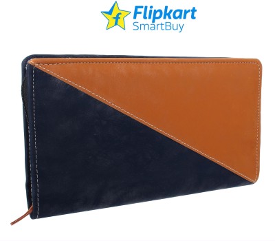 Flipkart SmartBuy Professional leatherette Cheque Book Organizer With Debit Credit Card Holder(Set Of 1, Multicolor)