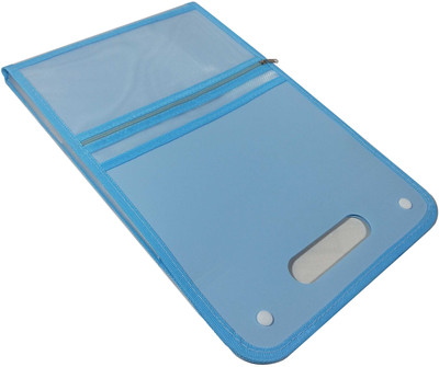 SHINING ZON Plastic 13 Pocket Expanding File Folder Multipurpose Vertical(Set Of 1, Multicolor)
