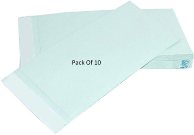 SHINING ZON GREEN POLYNET ENVELOPE GREEN POLYNET ENVELOPE(Set Of 10, Green)