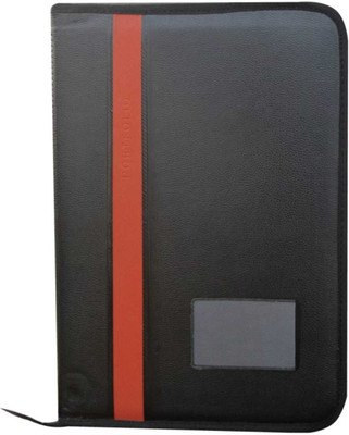 CBV TRAND PU 20 Leef's Professional Documents and Certificate File Folder A4 Size for Office and Students A4 & FS Size(Set Of 1, Red)