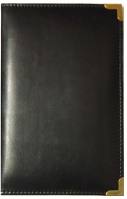 Greeshma Leather BILL FILE(Set Of 6, Black)