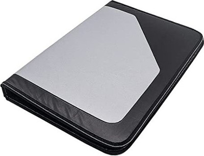 SBM PU Leather Document Holder(Set Of 1, Grey)