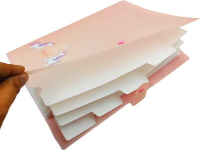 poksi Plastic Unicorn Theme Professional Certificate Holder with 6 Pockets A4 and Letter Size Paper Document Organizer Expandable Pocket File Folder for School, Office with Snap Closure Button (Ramdom Colour)(Set Of 1, Pink) poksi Plastic Unicorn Theme Professional Certificate Holder with 6 Pockets A4 and Letter Size Paper Document Organizer Expandable Pocket File Folder for School, Office with Snap Closure Button (Ramdom Colour)(Set Of 1, Pink)