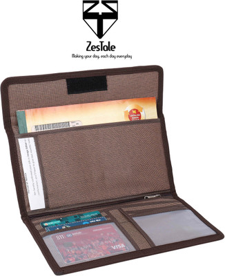 ZesTale Nylon Two/Four Wheeler Car Document Holder Vehicle Document Storage Wallet for Registration Insurance & Passbook Holder Bill Folder Passport Memo Cards Cash Storage Pouch(Set Of 1, Brown) ZesTale Nylon Two/Four Wheeler Car Document Holder Vehicle Document Storage Wallet for Registration Insurance & Passbook Holder Bill Folder Passport Memo Cards Cash Storage Pouch(Set Of 1, Brown)