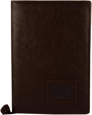 Leffit Leather FILE FODLER(Set Of 1, Black)