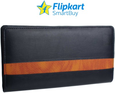 Flipkart SmartBuy Professional leatherette Cheque Book Organizer With Debit Credit Card Holder(Set Of 1, Dark Blue)