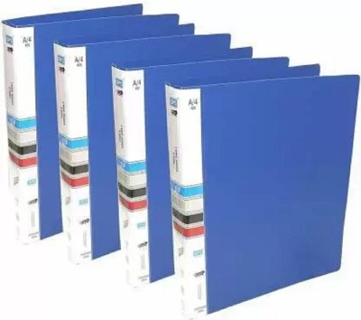 SHUANG YOU plastic File Folder(Set Of 4, Blue)