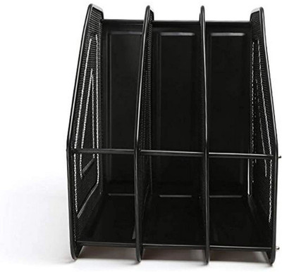 PAVITYAKSH METAL File Rack(Set Of 1, Black)