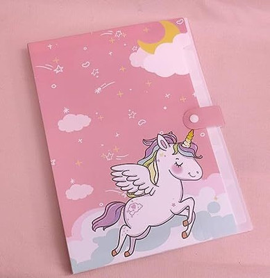 Tera13 plastic stylish folder(Set Of 1, Multicolor)