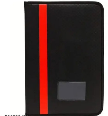 LKA Leather Document Folder(Set Of 1, Multicolor)