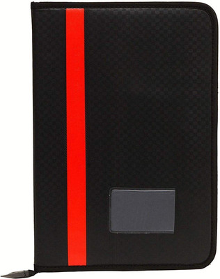 Freedy Black Leather File Folders for Certificates, Documents Holder,(Set Of 1, Multicolor)