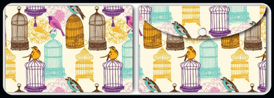 Nourish Plastic Document Folder(Set Of 2, Multicolor)