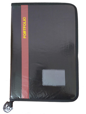 Singhal Paradise Leather Document File(Set Of 1, Maroon)