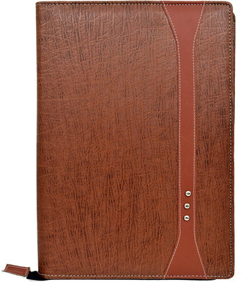 Leffit Leather File Foldar(Set Of 1, Brown)