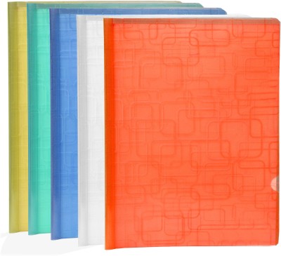 Flipkart SmartBuy Polypropylene Document File Folder(Set Of 20, Multicolor)